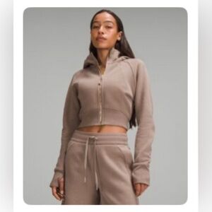 Lululemon Cropped Scuba Hoodie- brand new with tags- size 12